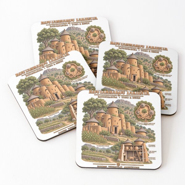 Item preview, Koutammakou Takienta — Batammariba Earthen Architecture designed and sold by Larkfound Studio.