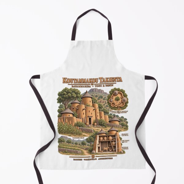 Item preview, Koutammakou Takienta — Batammariba Earthen Architecture designed and sold by Larkfound Studio.