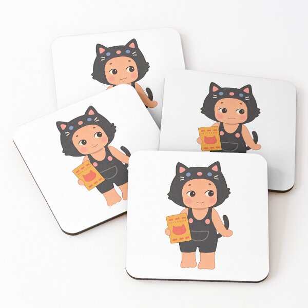 Item preview, cat sunny angel  designed and sold by Jadedoodle.