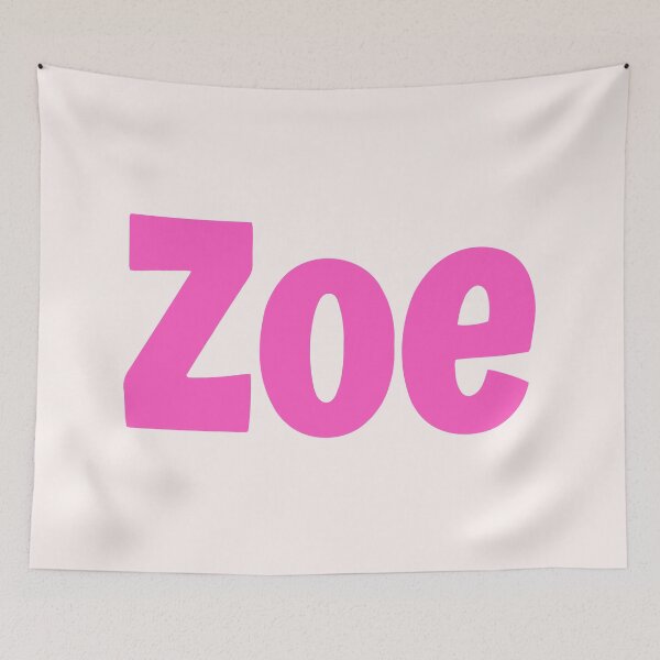 Item preview, Zoe Name designed and sold by Jeallan Designs.