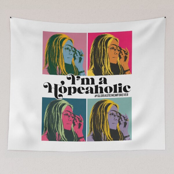 Item preview, gloria steinem pop art poster  designed and sold by Ash Mary's Designs.