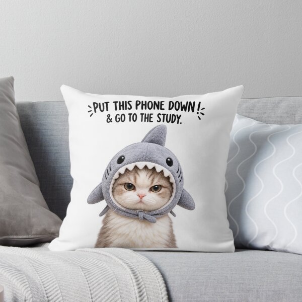 Item preview, Put This Phone Down & Go to the Study Funny Study Cat Motivation designed and sold by Quite mind .