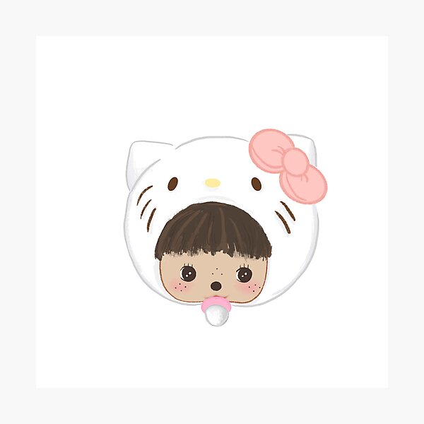 Item preview, kitty hello cat monchhichi designed and sold by stardust forever.
