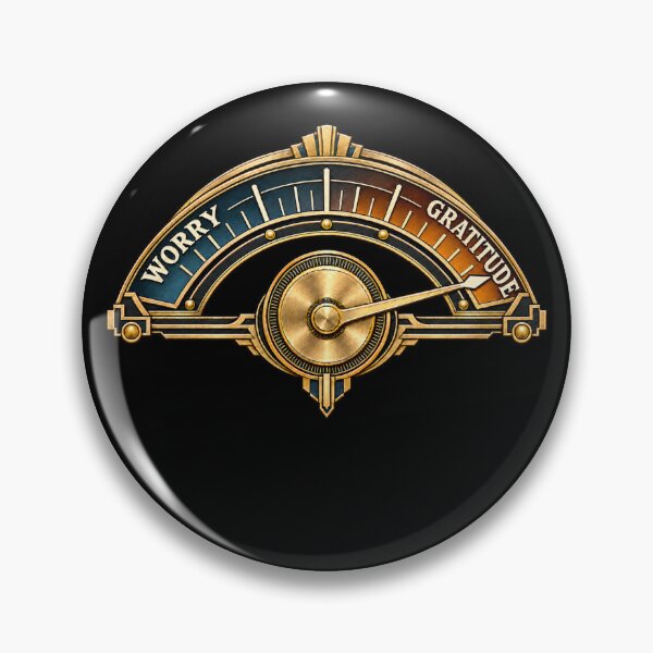 Item preview, Tune Into Gratitude — Vintage Art Deco Radio Dial designed and sold by Sanctum Icons.