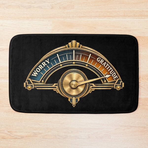Item preview, Tune Into Gratitude — Vintage Art Deco Radio Dial designed and sold by Sanctum Icons.