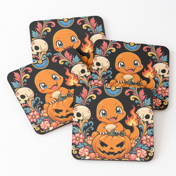 Item preview, Spooky Fire Creature Halloween Crest designed and sold by The Mellonaire.
