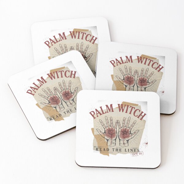 Item preview, Palm Witch Halloween Design – Mystical Palmistry Fortune Telling Graphic Tee v2 designed and sold by DarylWelsh2024.
