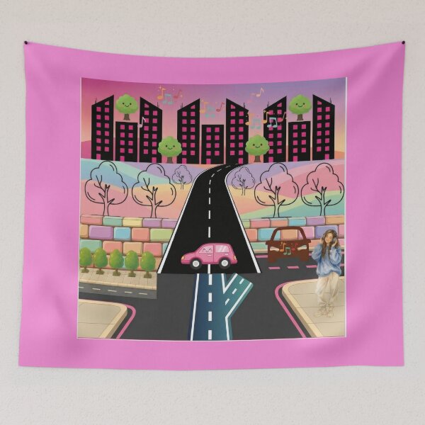 Item preview, Urban Music Road Pastel Dream designed and sold by Azurart2.