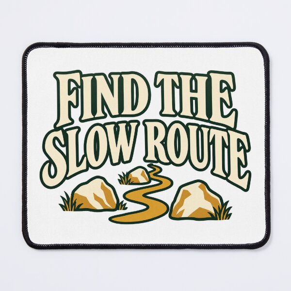 Item preview, find the slow route minimalist hiking designed and sold by super-speedof.