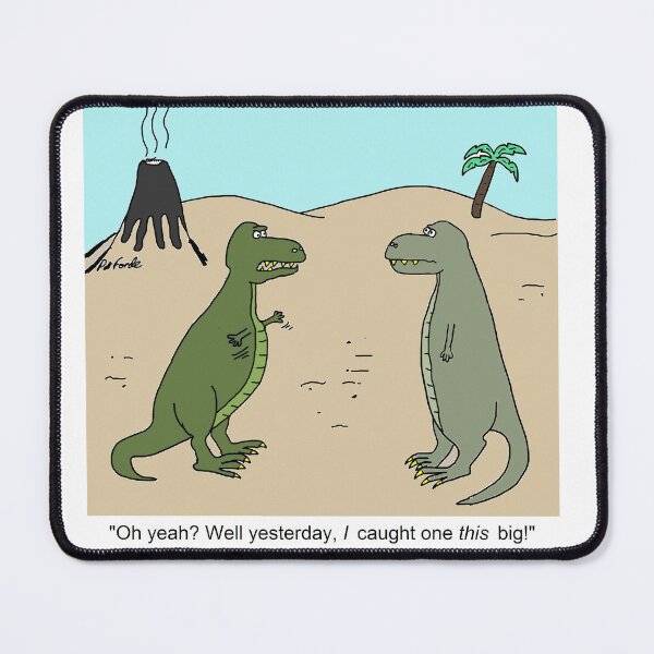 Item preview, T-Rex bragging contest designed and sold by Sneerze.