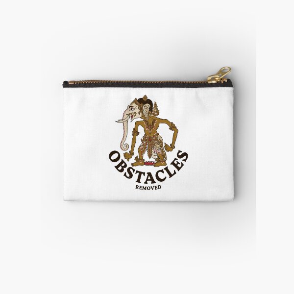 Item preview, Obstacles Removed - Traditional Javanese Wayang Ganesha - Vintage Distressed Indonesian Heritage Art designed and sold by cannsuh.