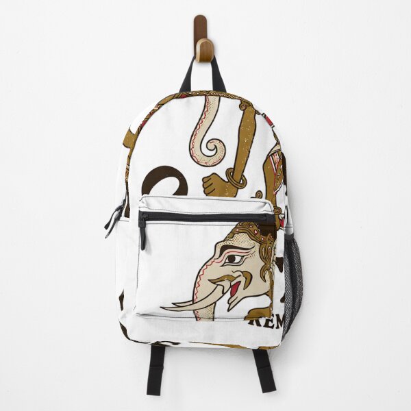Item preview, Obstáculos eliminados - Wayang Ganesha tradicional javanés - Arte indonesio antiguo con aspecto envejecido designed and sold by cannsuh.