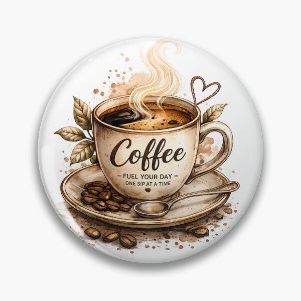 Item preview, Fuel your day with fresh coffee enjoy it with one sip at time designed and sold by Afnan Store.