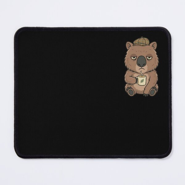 Item preview, Vintage Grumpy Wombat Tea Shirt – Retro Aussie Wombat Graphic designed and sold by ElegantPeople.