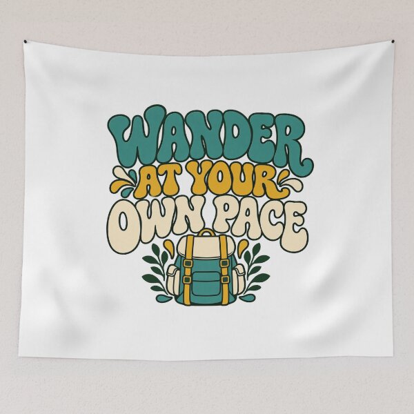 Item preview, wander at your own pace hiking designed and sold by super-speedof.