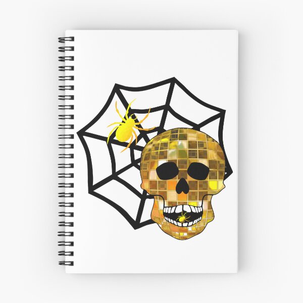 Item preview, Halloween Gold Mirror Ball Skull designed and sold by Sartoris Art.