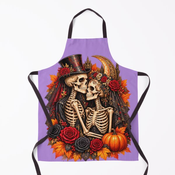 Item preview, Baroque Skeleton Wedding Portrait – Victorian Gothic Halloween designed and sold by Clothes With Smiling Animals Walt Gral.