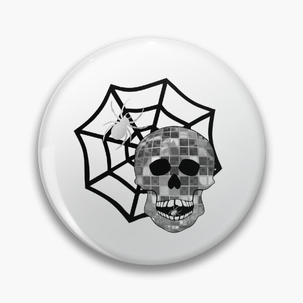 Item preview, Halloween Mirror Ball Skull designed and sold by Sartoris Art.