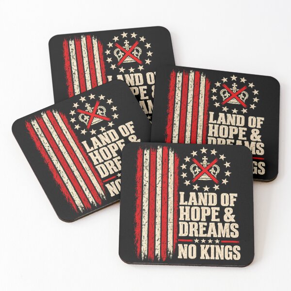 Item preview, Land of Hope and Dreams No Kings - Bald Eagle Patriotic Humor designed and sold by Rtcraftani.