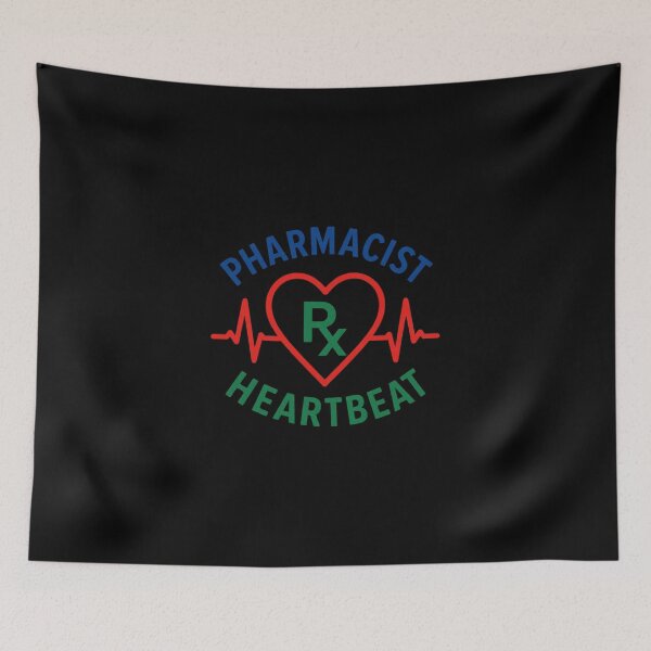 Item preview, Pharmacist Heartbeat Minimalist Pharmacy Student designed and sold by Créative touche .