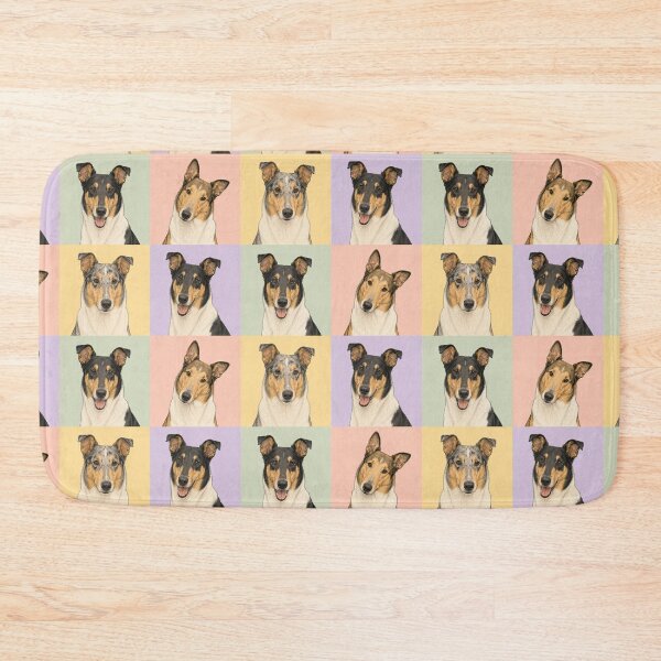 Item preview, Smooth Collie Classic Dog Portraits designed and sold by pixiedustpaint.
