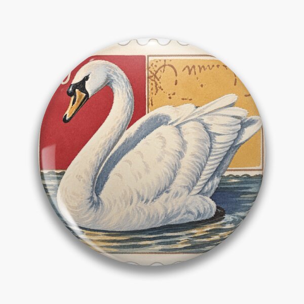 Item preview, Swan Stamp designed and sold by Jadedoodle.
