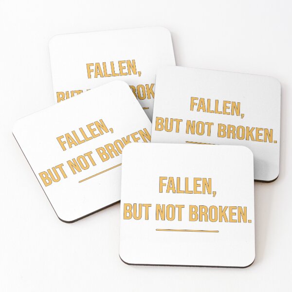 Item preview, Fallen, But Not Broken. designed and sold by JiderichHub.