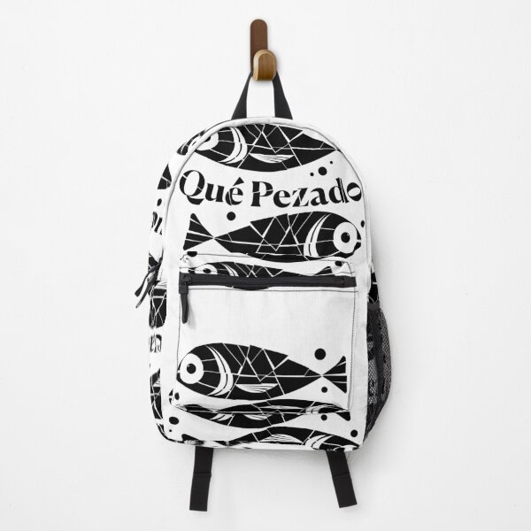 Item preview, Qué Pezado – Geometric Fish Pun T-Shirt designed and sold by burbuja.