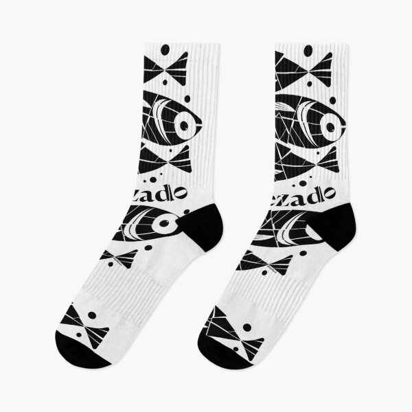 Item preview, Qué Pezado – Geometric Fish Pun T-Shirt designed and sold by burbuja.