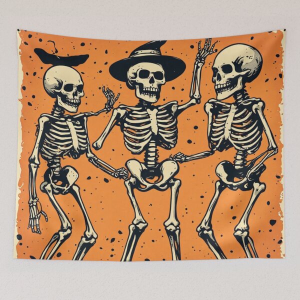 Item preview, Skeletons dance designed and sold by AWADHESH  CHAURASIA.