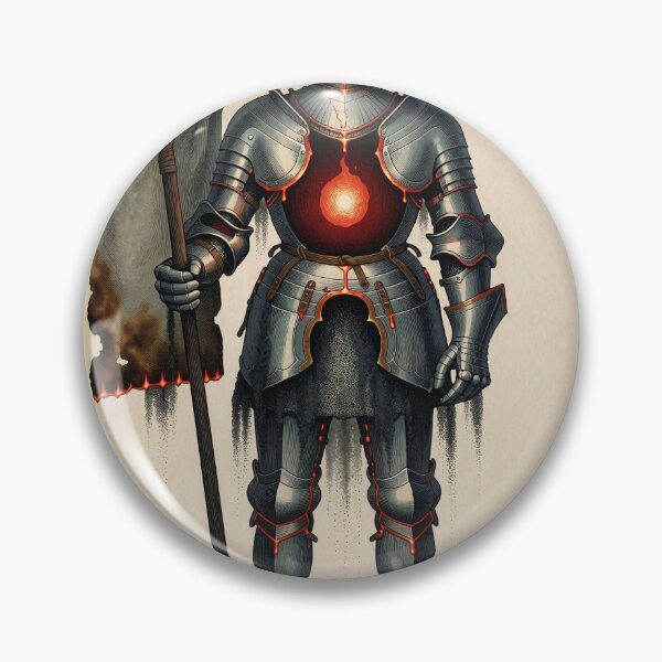 Item preview, Ember Knight, The Warden of the flame designed and sold by Mia's Menagerie.