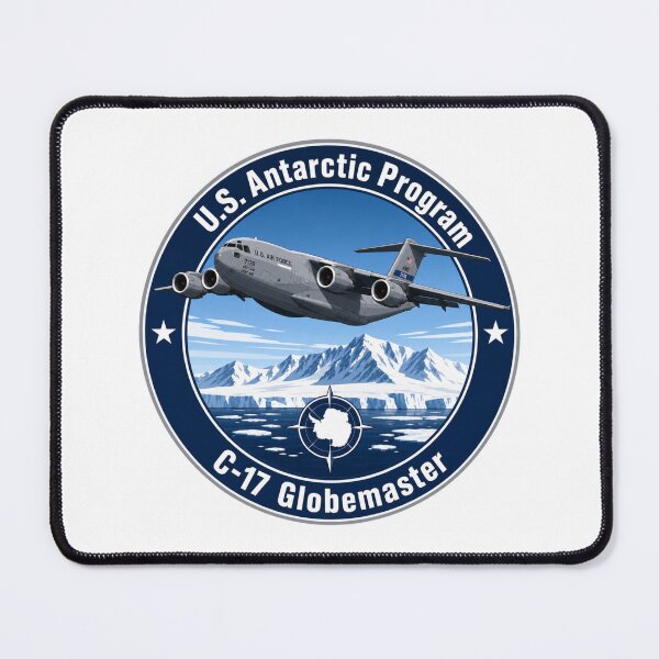 Item preview, U.S. Antarctic Program C-17 Globemaster  designed and sold by Snarkers Promotions .