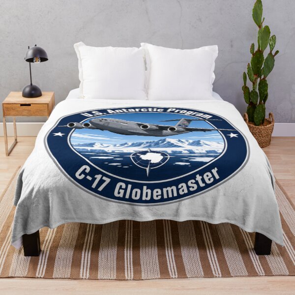 Item preview, U.S. Antarctic Program C-17 Globemaster designed and sold by Snarkers Promotions .