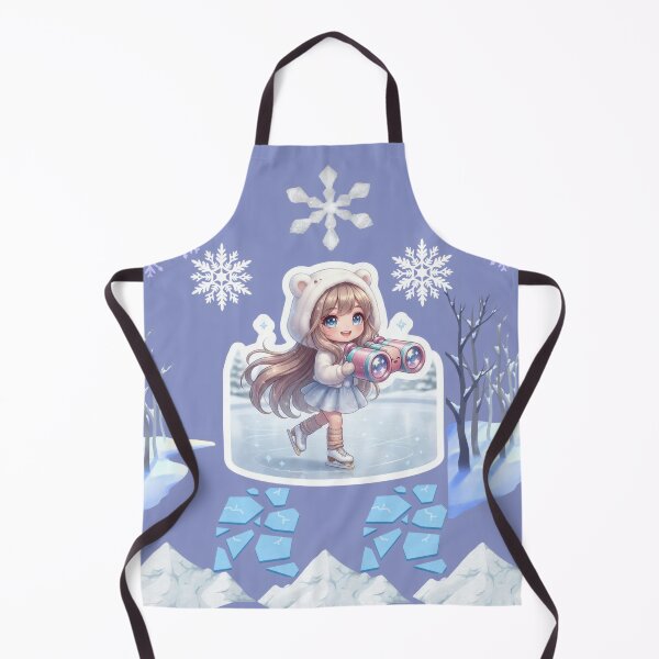 Item preview, Winter Ice Skating Chibi Girl designed and sold by Azurart2.