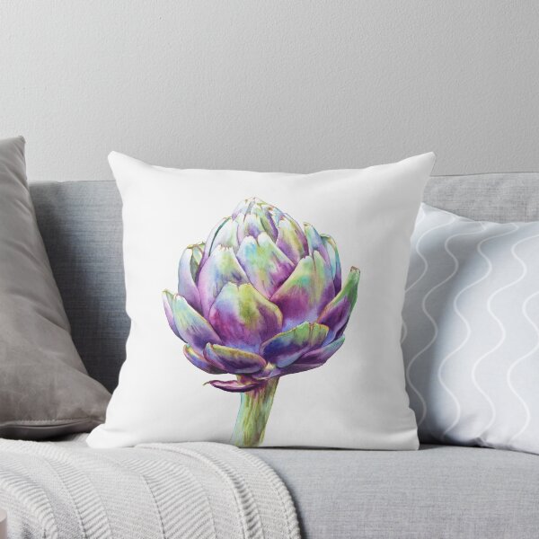 Item preview, Artichoke Watercolor – Botanical Kitchen Wall Art designed and sold by art-tee-ua.