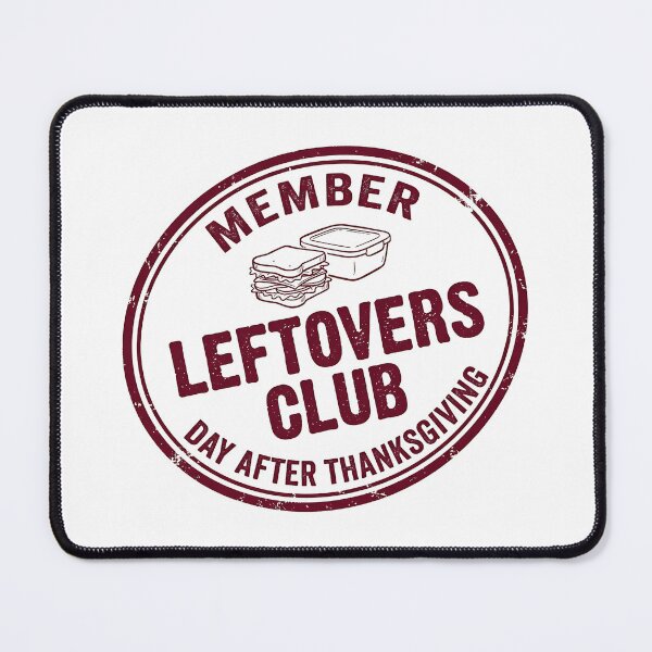 Item preview, Leftovers Club Member Thanksgiving Stamp designed and sold by Stamped_Style.