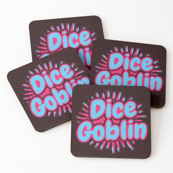 Item preview, Dice Goblin — Bright Burst TTRPG Typography designed and sold by ttrpgist.