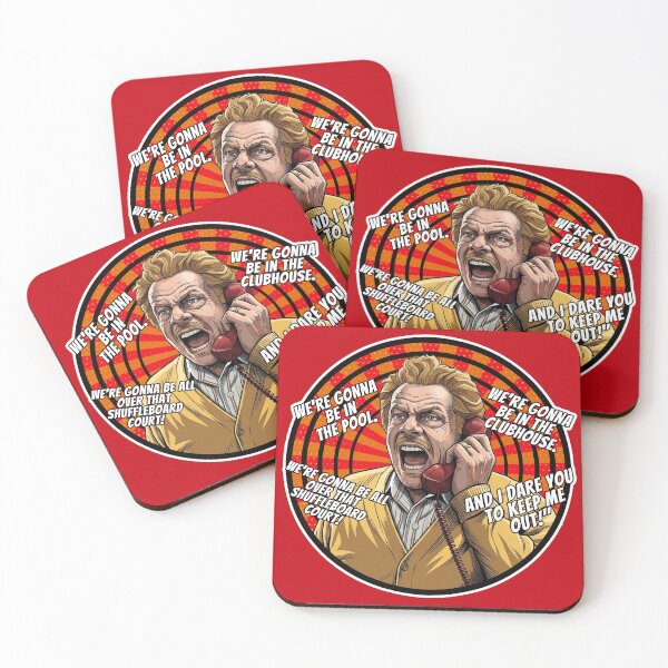 Item preview, Frank Threatens To Move To Del Boca Vista designed and sold by Deviant Logic Design.