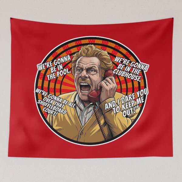 Item preview, Frank Threatens To Move To Del Boca Vista designed and sold by Deviant Logic Design.