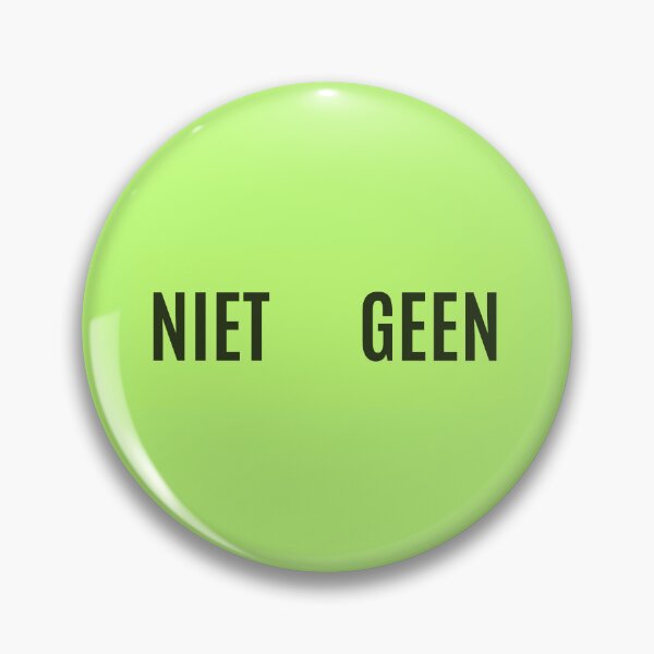 Item preview, NIET or GEEN – Minimalist Dutch Grammar Design designed and sold by LIFA – Little Ideas for Action.