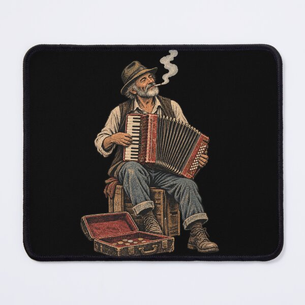 Item preview, accordion old man designed and sold by Konvero.