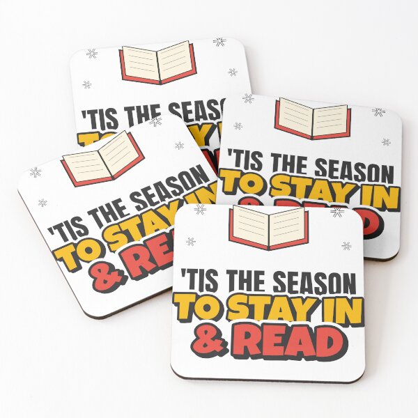 Item preview, Tis the Season to Stay In and Read - Bookish Christmas designed and sold by BestBest2023.