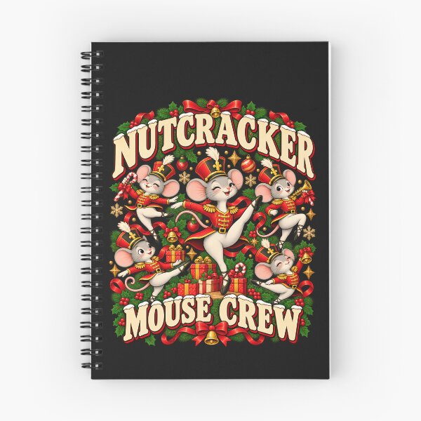 Item preview, Christmas Ballet Mice Festive Nutcracker Dance Crew designed and sold by AmiGraph.
