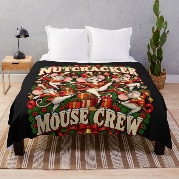 Item preview, Christmas Ballet Mice Festive Nutcracker Dance Crew designed and sold by AmiGraph.