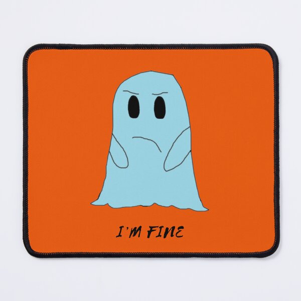 Item preview, Angry Ghost Halloween I'M FINE designed and sold by Code6Coffee.