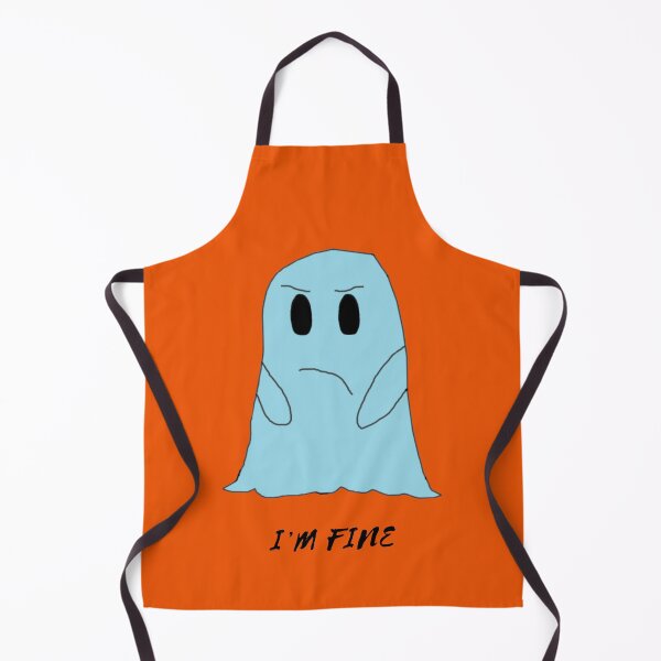 Item preview, Angry Ghost Halloween I'M FINE designed and sold by Code6Coffee.