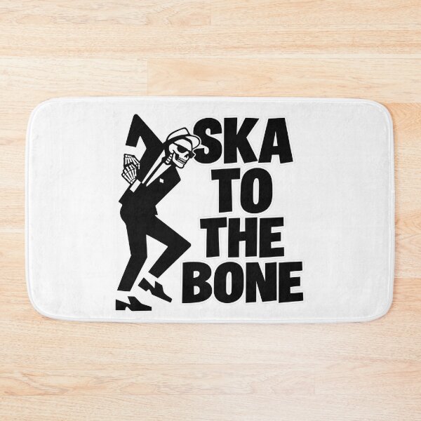 Item preview, Ska to the Bone – Skanking Rude Boy Skeleton designed and sold by Douglystuff.