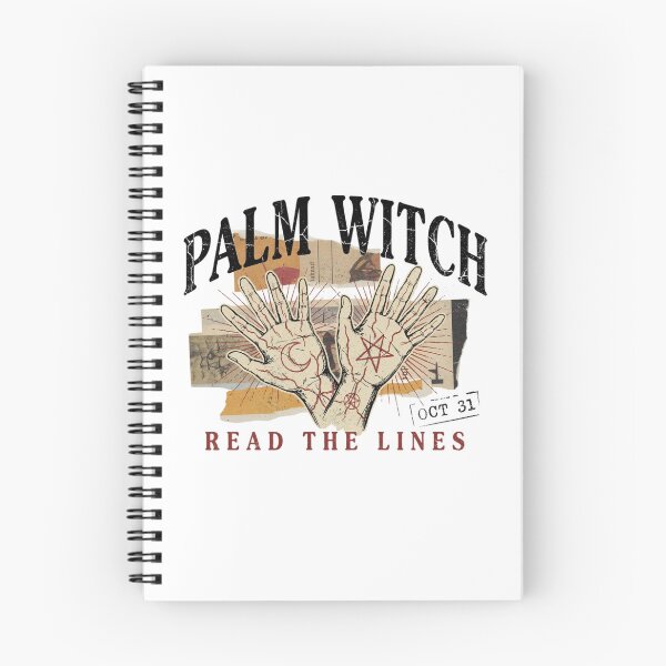 Item preview, Palm Witch Halloween Design – Mystical Palmistry Fortune Telling Graphic Tee v7 designed and sold by DarylWelsh2024.