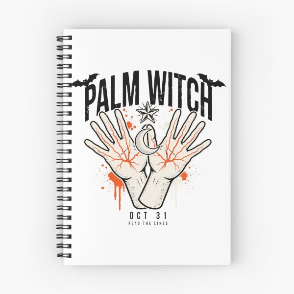 Item preview, Palm Witch Halloween Design – Mystical Palmistry Fortune Telling Graphic Tee v8 designed and sold by DarylWelsh2024.