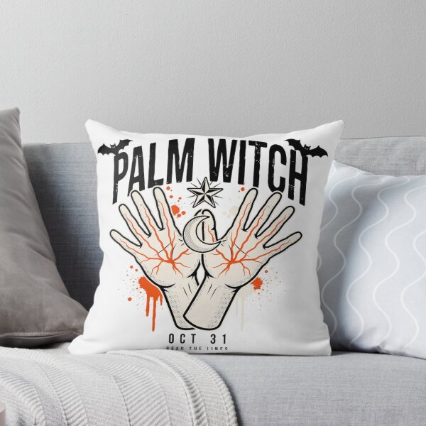 Item preview, Palm Witch Halloween Design – Mystical Palmistry Fortune Telling Graphic Tee v8 designed and sold by DarylWelsh2024.